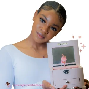 Pink-My Brown Ballerina Music Box