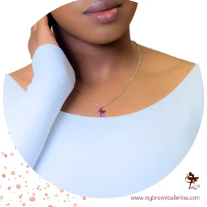 My Brown Ballerina Signature Necklace (AGES: 5+)